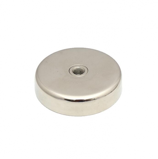 Neodymium Pot Magnet - Internal Thread