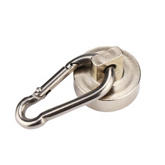 Neodymium Magnet Hook- With Carabiner